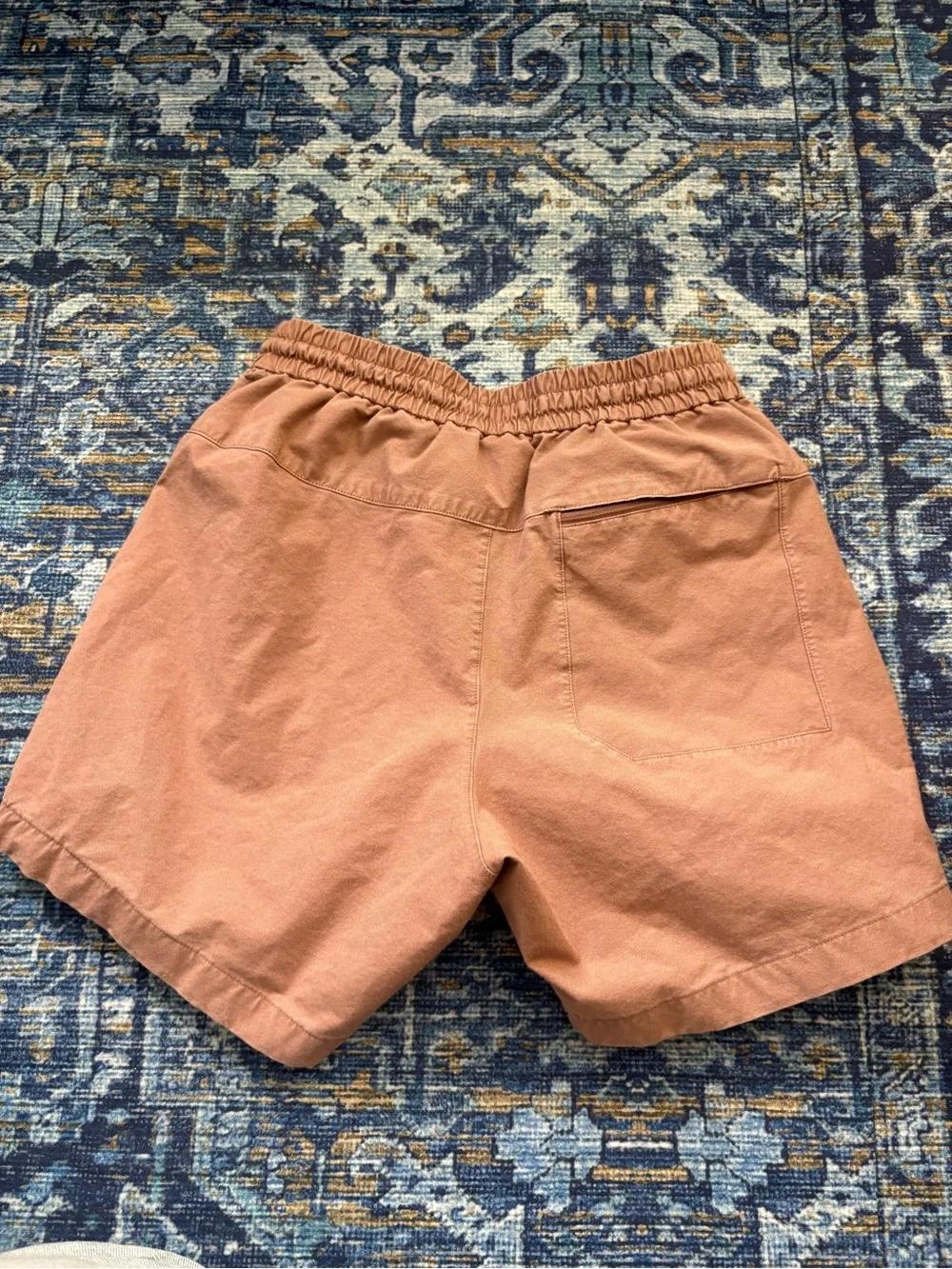 Lululemon Shorts Mens Medium At Ease Shorts Athletic Chinos Drawstring Elastic